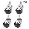 4PCS Universal Ball Caster 1.5 inch Light M10 Screw Rod