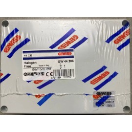 GEWISS GW44206 Junction Box With Plain Screwed LID - IP56 - 150x110x70mm, Smooth