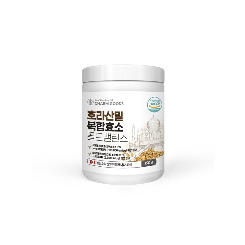 Cham Goods 카뮤트효소분말 골드 호라산밀 저분자곡물발효 파인애플 추출 가루 복합