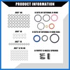 VekAuto 7.3L Injector Rebuild Kit with Vice Clamp, Special Tools,