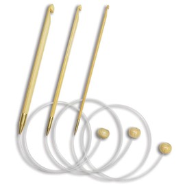 Seeknit - Seeknit (50cm 7.00mm) Flexible Afghan Crochet Hook - 1 Piece