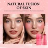 SELINE GIRL Jelly Blush Stick, Cream Blush & Tool 2-IN-1,
