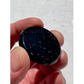 Iron Oxide Personal Coin Orgone Generator Energy Accumulator PERFECT Personal Balancing TOOL! Made using Advance Harmonics Orgonite Many Beautiful Ingredients! pcironoxide