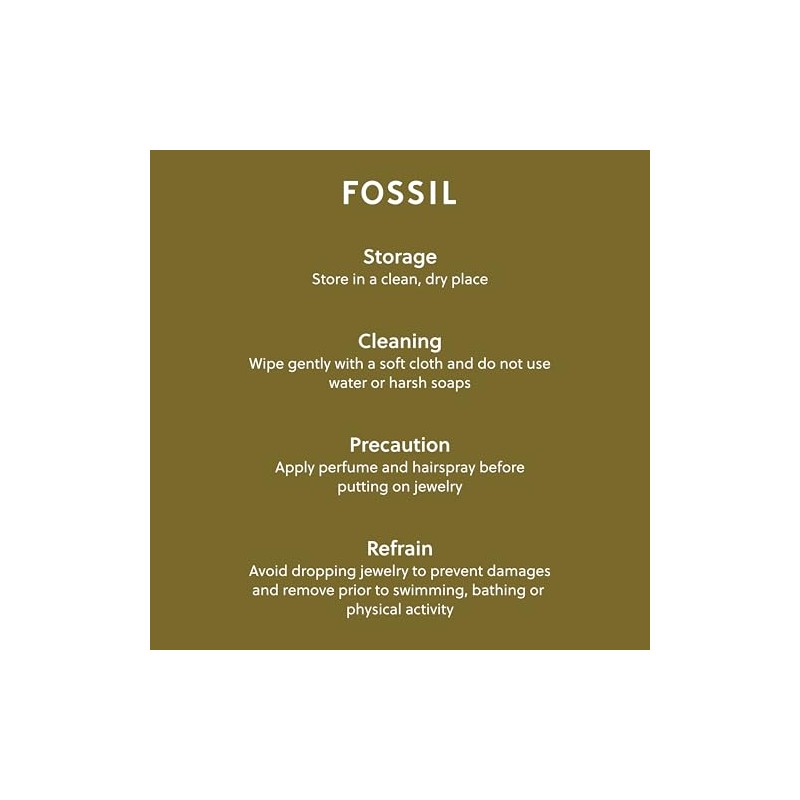 Fossil Ellis Silver Earring JF04802040