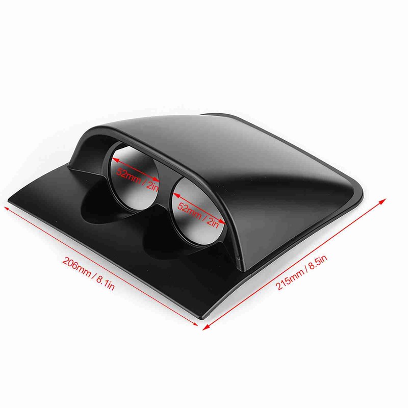 2in Dash Gauge Pod Dual Hole Car Meter Mount Holder