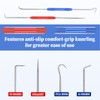 2 Pcs Metal Scribe Tool Double Pointed Scriber Hook and