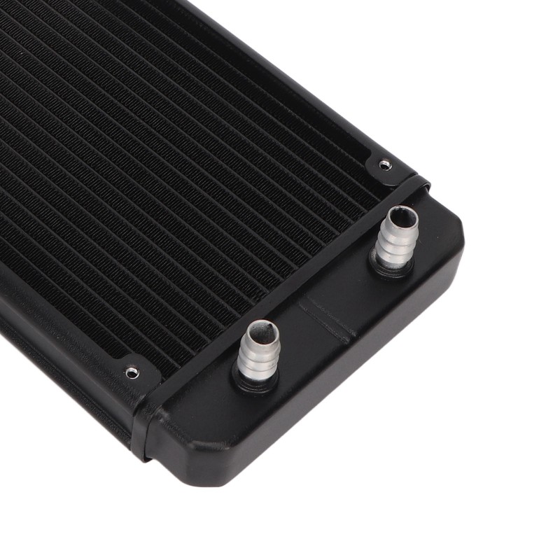 Water Cooling Radiator Frosted 18 Pipes Metal Heat Exchanger Radiator