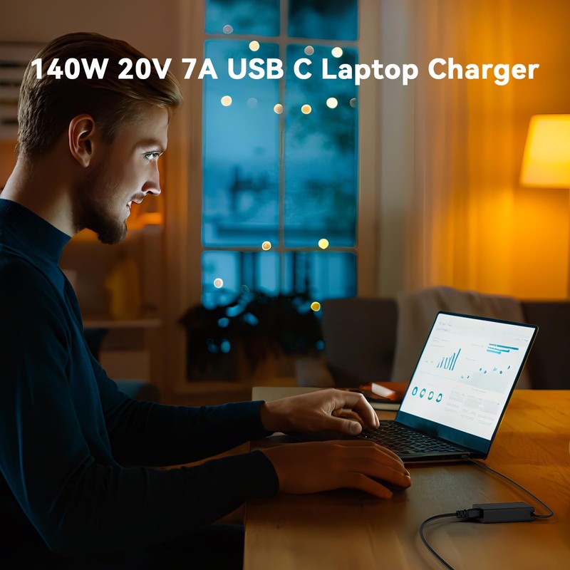 OSISZI 140W 135W USB C Charger 20V 7A Compatible with