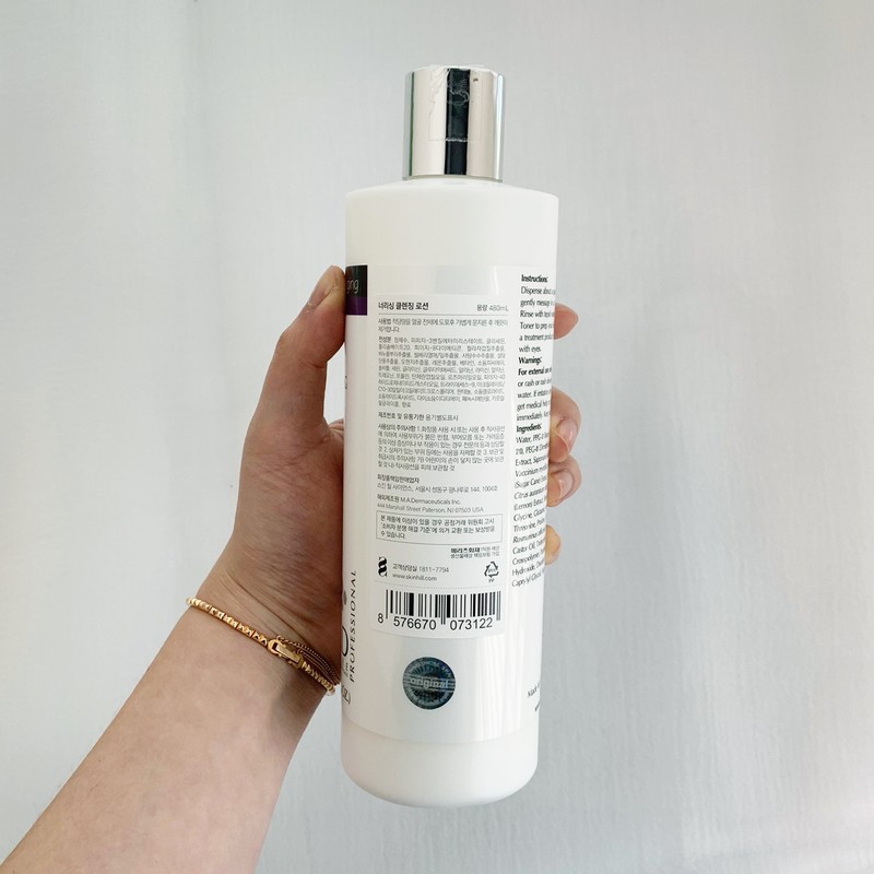 Mad Skin Nourishing Cleansing Lotion 480ml + Custom Sample Cleansing