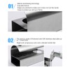 304 Stainless Steel Toothbrush Toothpaste Holding Stand Storage Bracket for