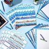 Dispowreath 114 Pcs Science Fair Board Supplies 60 Trim Scalloped
