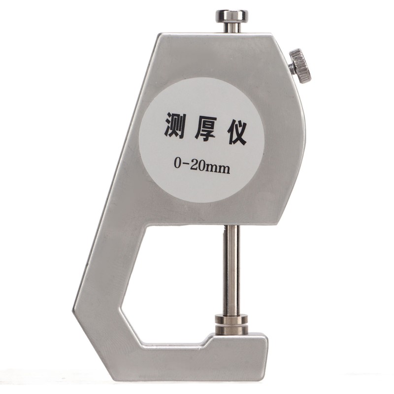 Thickness Gauge Micrometer Meter 0‑20mm 0.1mm Resolution Measuring Tool for