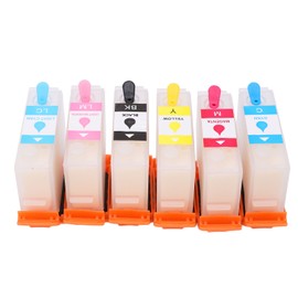 6 Colors Ink Cartridge Replacement Inkjet Refill Box Printer Accessories for Expression Photo