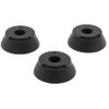 Lifeswonderful - Set of 3 Replacement Screw-in Rubber Cane Tips