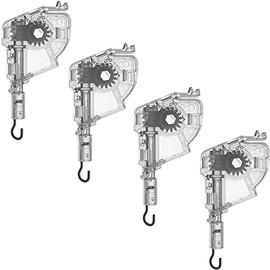 4pcs Wand Tilter for 2" Blinds Hexagon Shaped Gear Hook Connection for 2" Low Profile Horizontal Blinds