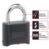 Master Lock Black Combination Padlock, Set Your Own Combo Lock,