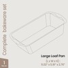 Nonstick Loaf Pan Set Pack of 1, Carbon Steel 11"