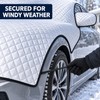 Universal Car Windshield Snow Cover for SUV and Sedan, Waterproof
