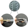 Ring Adjuster, Ring Adjuster, Ring Stopper, Silver Polishing Cloth Included,