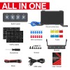 buymoremoreshop For Jeep Wrangler JK 4 Gang Switch Panel Electronic