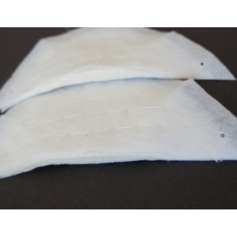 HAND ® NO.001 White Premium Thin Canvas 13mm Thickness Lined