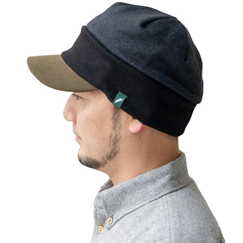 Nakota Sweat Work Cap, Newsboy Hat, Unisex, Large Size, Tricolor,