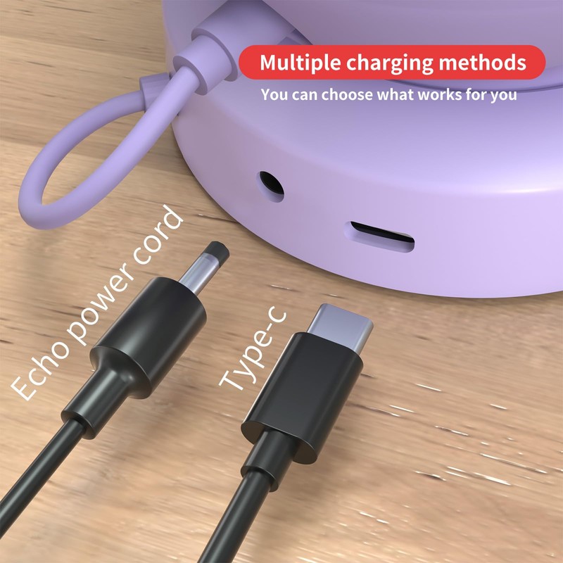 Liboer Echo Pop Battery Base Portable Battery Base for Echo