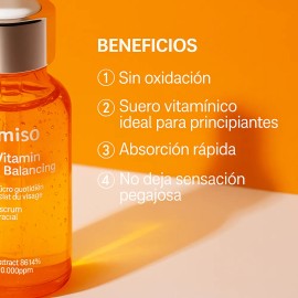 Srum Facial Niacinamida Jumiso Iluminador 30 ml Luminosidad                                                                                           