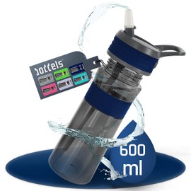 Boddels Een Drinking Bottle 600 ml – Your Water Bottle for Every day, blue, 600 ml