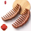 Wooden Hair Comb Set, birthing comb,Wide Tooth and Fine Tooth