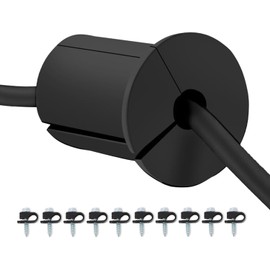 Wall Grommet for Starlink Cable Routing kit, 1-Inch Rubber Wall Bushing for Starlink Cable Grommet Wall Cable Pass Through for Wall Hole and Furniture Wire Hole Wall Grommets, 1 Pack