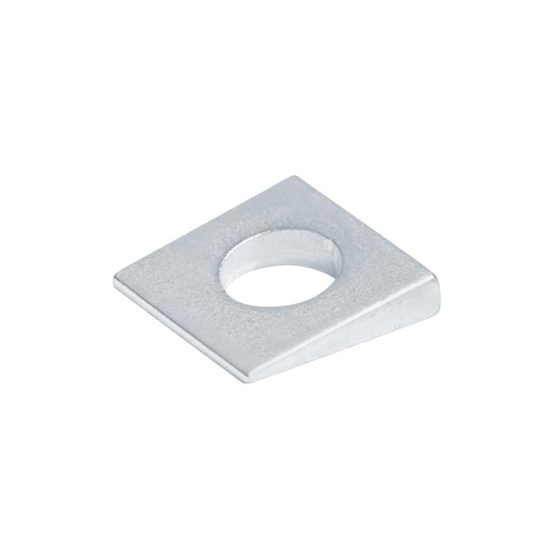 GBGS 12 Pcs 5/8" Bolt Square Beveled Structural Washers,1-3/8" x