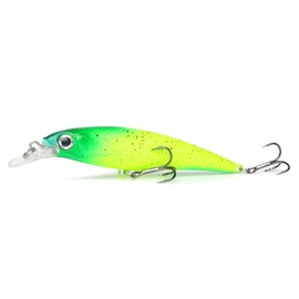 Major Fish Zander Wobbler Airbrush Hot Colours Zetti 10 cm, green