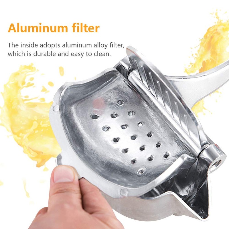 Manual Fruit Press Juicer, Heavy Duty Single Press Lemon Squeezer
