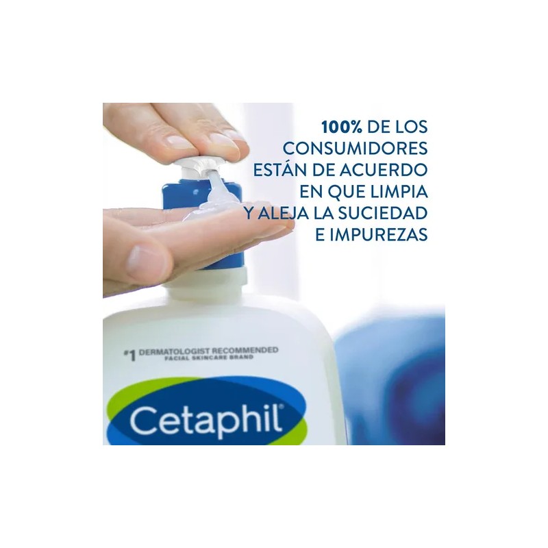 Limpiador Facial Diario Cetaphil Para Piel Grasa 473 Ml