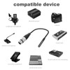 6.5mm to XLR Adapter Cable, Balanced Microphone Cable 11.8in for