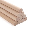 Wooden Dowels 10 Pack 3/4"×12"