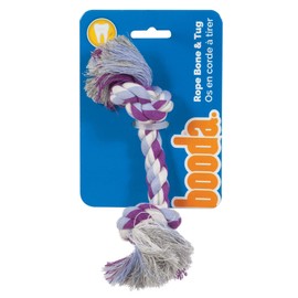 Petmate Booda Two Knot Rope Bone, Multicolored, X-Small