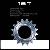 TSTRAUM Single Speed Bicycle Freewheel 16/18 Teeth Flywheel, One Speed