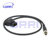 DRRI Video Equipment Coaxial DC Lock to D-Tap Power Cable