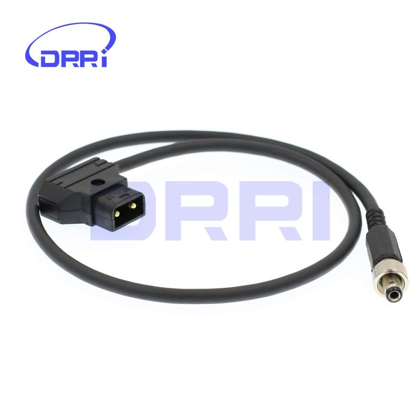 DRRI Video Equipment Coaxial DC Lock to D-Tap Power Cable