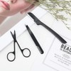3pc Eyebrow Set. Includes scissors, tweezers with comb and foldable