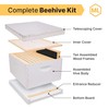 Mann Lake Traditional Complete 10-Frame Bee Hive Kit, Fully Assembled