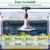 EVERYGROW Outdoor Waterproof Grow Light, 41FT Daisy Chain LED, Full