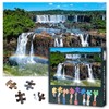 1000 Piece Jigsaw Puzzle of Iguazu Falls - Aerial View