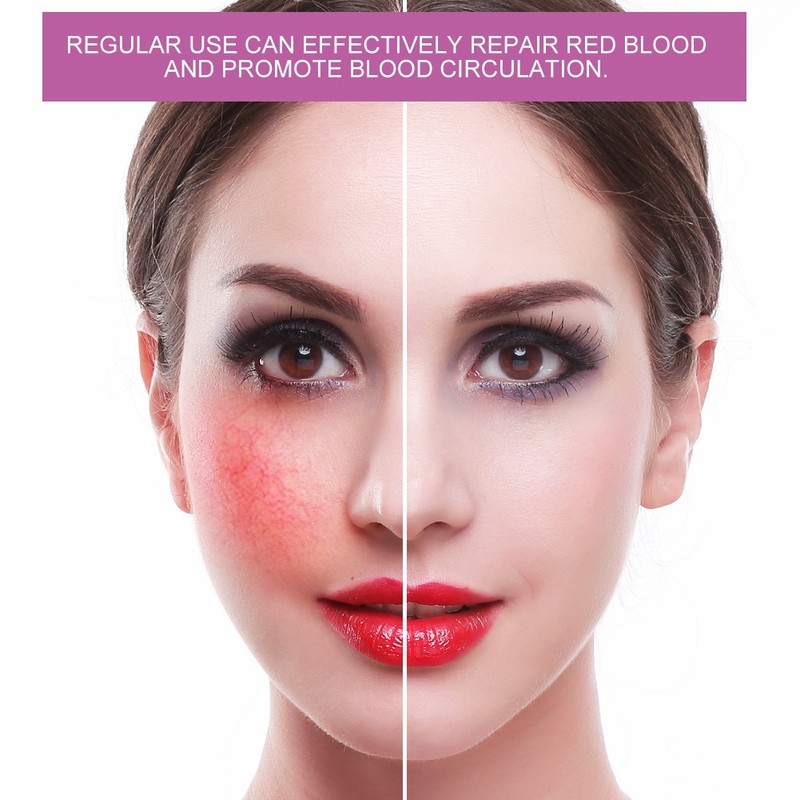 No Needle Hot Compress LED Photon Therapy Face Massager Beauty