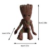 I'm Groot,Children's Family Fairy Garden Car Bookshelf Computer Decoration, Sitting