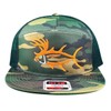 Buck-Eye 7 Panel Camoflage Unisex Otto Adjustable Hat