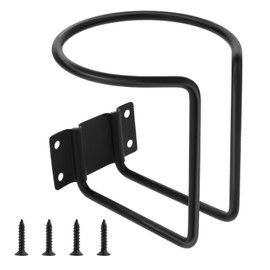 Ptwola 2Pcs Car Cup Holder Stainless Steel Ring Shaped Boat Cup Drink Holder with Screws Anti-Rocking Car Bottle Holder for Marine Yacht Truck Hardware Wall Mounted Bottle Beverage Cans Coffee Cup