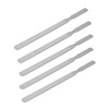 10pcs Stainless Steel Nail File 4 Sides Nail File Fine